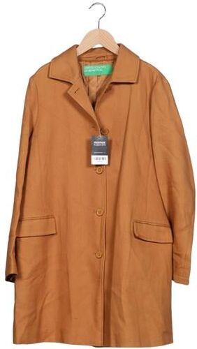 Colors OF Benetton Damen Mantel, braun, Gr. EU 38, Baumwolle, Synthetik, Viskose - Second Hand - United - Modalova