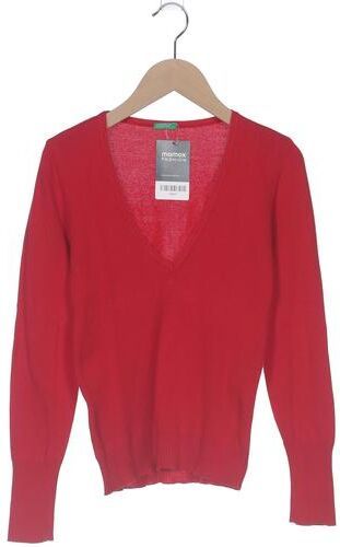 Colors OF Benetton Damen Pullover, rot, Gr. XS, Baumwolle - Second Hand - United - Modalova