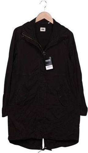 Damen Mantel, schwarz, Gr. S, Baumwolle, Synthetik - Second Hand - Uniqlo - Modalova