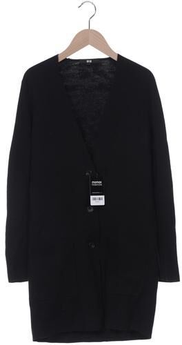 Damen Strickjacke, schwarz, Gr. S, Synthetik, Wolle - Second Hand - Uniqlo - Modalova