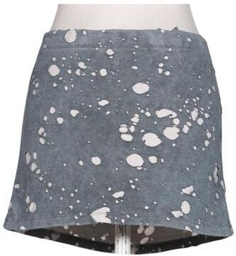 Damen Rock, grau, Gr. M, Baumwolle, Synthetik - Second Hand - Urban Outfitters - Modalova