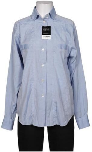 Damen Bluse, hellblau, Gr. EU 36, Baumwolle - Second Hand - van Laack - Modalova