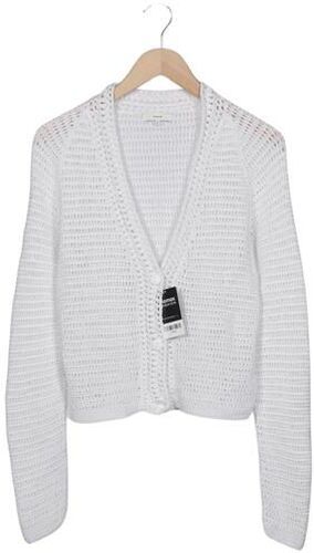 Damen Strickjacke, weiß, Gr. M, Baumwolle - Second Hand - Vince. - Modalova