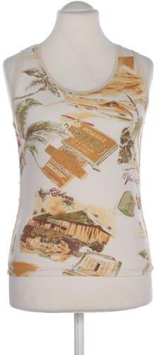 Appia DUE Damen Top, beige, Gr. EU 38, Baumwolle, Synthetik, Modal - Second Hand - Via - Modalova