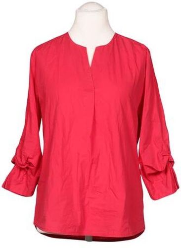 Appia DUE Damen Bluse, rot, Gr. EU 40, Baumwolle - Second Hand - Via - Modalova