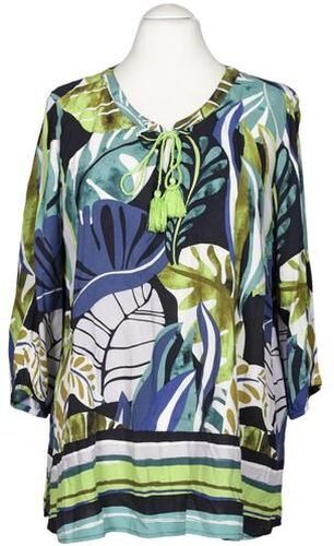 Appia DUE Damen Bluse, mehrfarbig, Gr. EU 50, Viskose - Second Hand - Via - Modalova