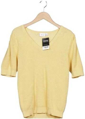 Damen Pullover, gelb, Gr. M, Baumwolle, Synthetik - Second Hand - Vila - Modalova