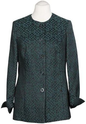 Damen Blazer, grün, Gr. EU 40, Elasthan, Baumwolle, Synthetik, Viskose - Second Hand - Walbusch - Modalova