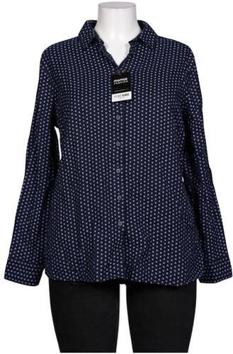 Damen Bluse, marineblau, Gr. EU 44, Baumwolle - Second Hand - Walbusch - Modalova