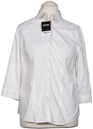 Damen Bluse, weiß, Gr. EU 42, Baumwolle - Second Hand - Wallmann - Modalova