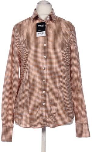 Damen Bluse, beige, Gr. EU 40, Baumwolle - Second Hand - Wallmann - Modalova