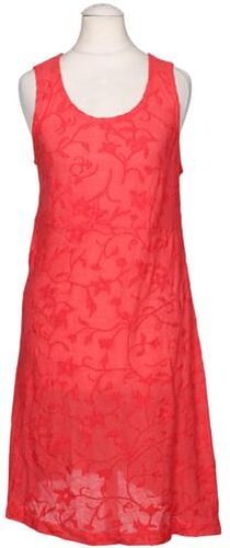Damen Kleid, rot, Gr. EU 36, Baumwolle, Leinen - Second Hand - Waschbär - Modalova