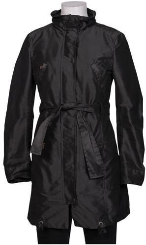 Damen Mantel, schwarz, Gr. EU 36, Synthetik - Second Hand - WEEKEND Max Mara - Modalova