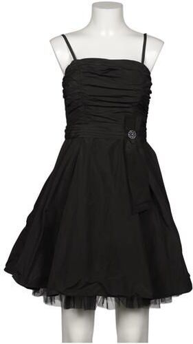 Damen Kleid, schwarz, Gr. L, Synthetik, Viskose - Second Hand - Weise - Modalova