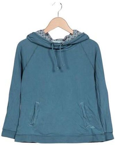 Damen Kapuzenpullover, türkis, Gr. M, Elasthan, Baumwolle - Second Hand - White stuff - Modalova