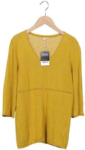 Damen Pullover, gelb, Gr. EU 38, Leinen, Synthetik, Viskose - Second Hand - White stuff - Modalova