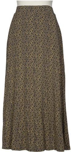 Damen Rock, braun, Gr. EU 58, Elasthan, Leinen - Second Hand - White stuff - Modalova