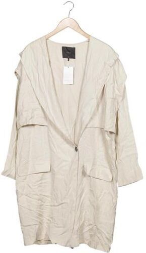Damen Mantel, beige, Gr. EU 42, Lyocell - Second Hand - YAS - Modalova