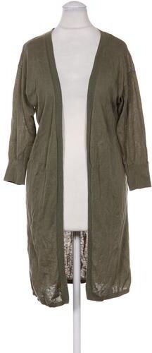 Damen Strickjacke, grün, Gr. XS, Baumwolle, Leinen - Second Hand - Yaya - Modalova