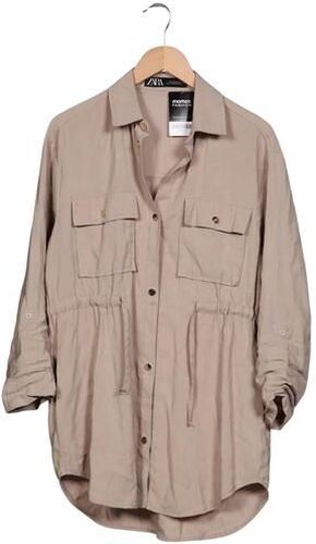 Damen Jacke, beige, Gr. S - Second Hand - Zara - Modalova