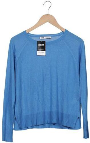 Damen Pullover, blau, Gr. S, Synthetik, Viskose - Second Hand - Zara - Modalova