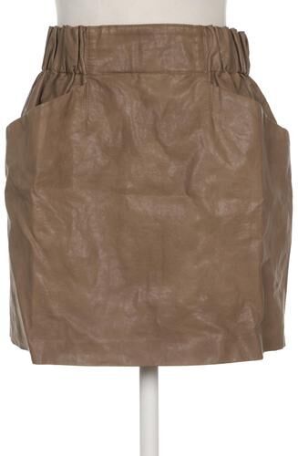 Damen Rock, beige, Gr. S - Second Hand - Zara - Modalova