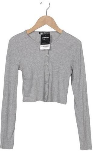Damen Strickjacke, grau, Gr. S - Second Hand - Zara - Modalova