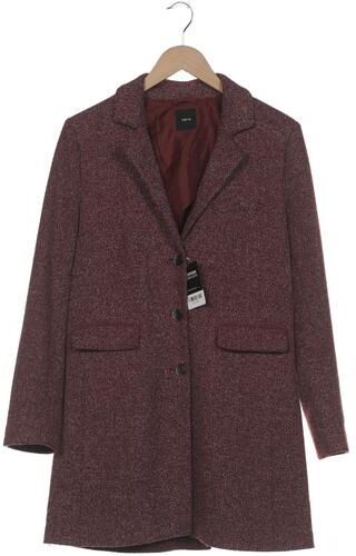 Damen Mantel, bordeaux, Gr. EU 42, Baumwolle, Synthetik, Viskose - Second Hand - Zero - Modalova