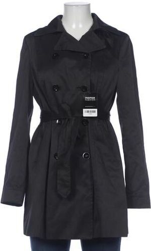 Damen Mantel, schwarz, Gr. EU 40, Baumwolle, Synthetik - Second Hand - Zero - Modalova