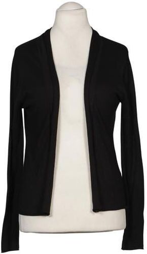 Damen Strickjacke, schwarz, Gr. EU 44, Baumwolle, Viskose - Second Hand - Zero - Modalova