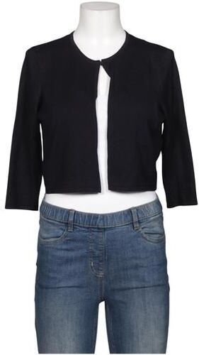 Damen Strickjacke, marineblau, Gr. EU 38, Synthetik, Viskose - Second Hand - Zero - Modalova