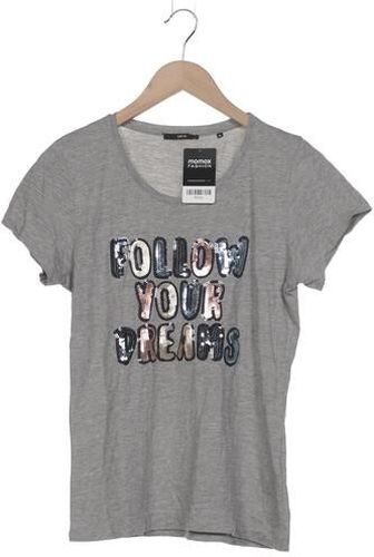 Damen T-Shirt, grau, Gr. EU 40, Baumwolle, Synthetik - Second Hand - Zero - Modalova