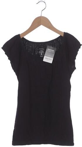 Damen T-Shirt, marineblau, Gr. EU 34, Baumwolle - Second Hand - Zero - Modalova