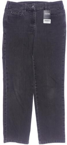 Damen Jeans, grau, Gr. EU 38, Elasthan, Baumwolle, Synthetik - Second Hand - Zerres - Modalova