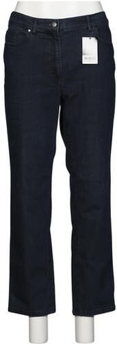 Damen Jeans, marineblau, Gr. EU 44, Elasthan, Baumwolle, Synthetik - Second Hand - Zerres - Modalova