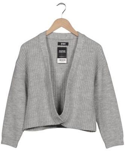 Damen Strickjacke, grau, Gr. M - Second Hand - Zign - Modalova