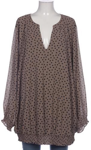 Damen Bluse, braun, Gr. 3Xl, Synthetik - Second Hand - Zizzi - Modalova