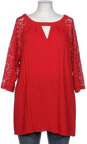 Damen Bluse, rot, Gr. L, Baumwolle, Synthetik, Viskose - Second Hand - Zizzi - Modalova