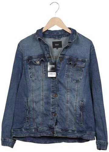 Damen Jacke, blau, Gr. M, Elasthan, Baumwolle - Second Hand - Zizzi - Modalova
