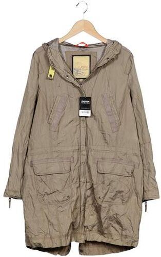 Damen Mantel, beige, Gr. M, Synthetik - Second Hand - Zizzi - Modalova