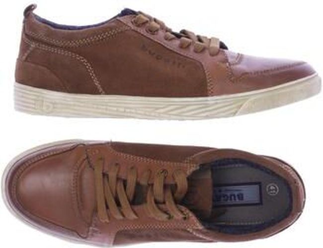 Herren Sneakers, braun, Gr. EU 41, Leder - Second Hand - Bugatti - Modalova