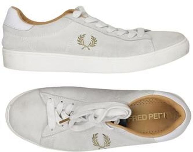 Herren Sneakers, weiß, Gr. EU 41, Leder - Second Hand - Fred perry - Modalova