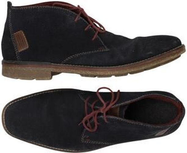 Herren Stiefel, marineblau, Gr. EU 43, Leder - Second Hand - Rieker - Modalova