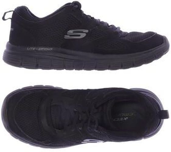 Herren Sneakers, schwarz, Gr. EU 40, Leder - Second Hand - Skechers - Modalova