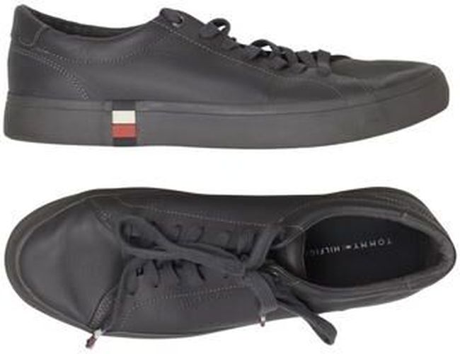 Herren Sneakers, grau, Gr. EU 43, Leder - Second Hand - Tommy hilfiger - Modalova
