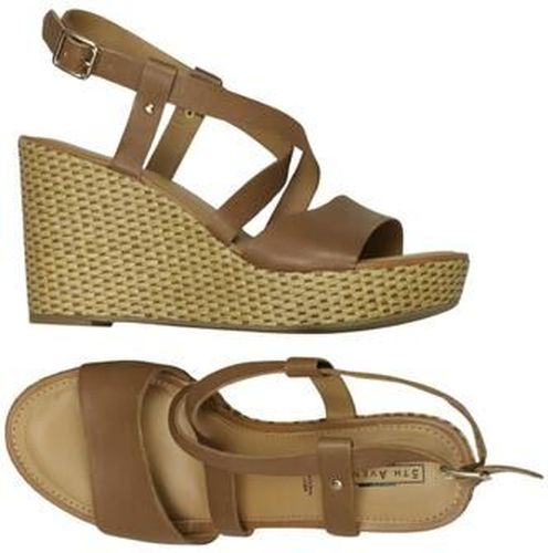 Damen Sandale, braun, Gr. EU 37, Leder - Second Hand - 5th Avenue - Modalova