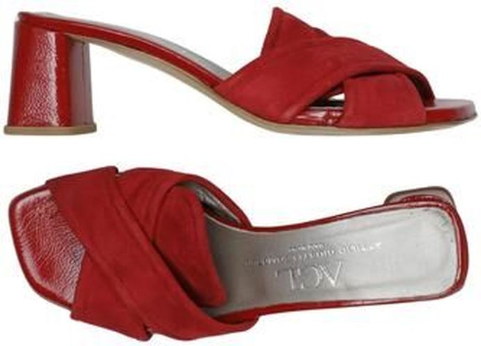 Damen Sandale, rot, Gr. EU 39.5, Leder - Second Hand - AGL Attilio Giusti Leombruni - Modalova