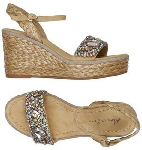 Damen Sandale, beige, Gr. EU 41 - Second Hand - Alma en Pena - Modalova