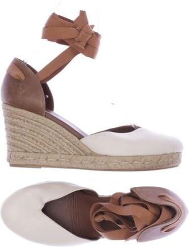 Damen Pumps, cremeweiß, Gr. EU 37, Leder - Second Hand - Alohas - Modalova