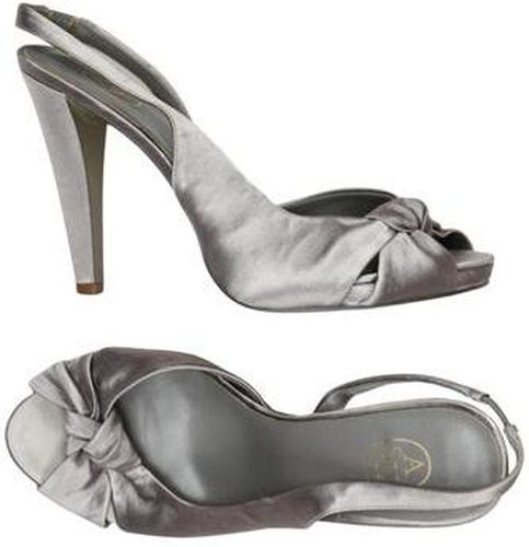 Damen Sandale, grau, Gr. EU 40 - Second Hand - Ash - Modalova